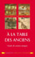 À la Table des Anciens - Guide de cuisine antique