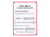 50 fiches de révision - 14,8 x 21 cm - Révision 2.0 Oxford - Petits carreaux - cadre rouge