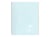 Cahier polypro - Format A5 14.8 x 21 cm - Koverbook pastel Blush - Clairefontaine - 160 pages lignées - Bleu