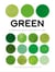 Green - A Drawing Book Inspired by Art