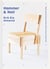Hammer & Nail - Making and assembling furniture designs inspired by Enzo Mari
