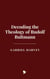 Decoding the Theology of Rudolf Bultmann