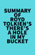 Summary of Royd Tolkien's There's A Hole In My Bucket
