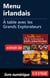 Menu irlandais - A table avec les Grands Explorateurs