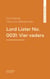 Lord Lister No. 0031: Vier vaders