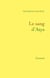 Le sang d'Atys