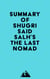 Summary of Shugri Said Salh's The Last Nomad