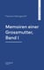 Memoiren einer Grossmutter, Band I