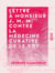 Lettre à Monsieur J. M. M. contre la médecine curative de Le Roy