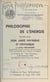 Philosophie de l'énergie (1). Son unité physique et psychique - Première conférence du cycle 1948-1949