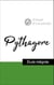 Analyse d'une pensée : Pythagore (résumé et fiche de lecture plébiscités par les enseignants sur fichedelecture.fr)
