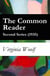 The Common Reader - Second Series (1935)