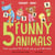 5 Funny Animals - a counting and number bonds picture book