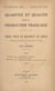 Quantité et qualité dans la production française - Thèse pour le Doctorat en droit, présentée et soutenue le 13 juin 1942, à 14 heures