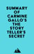 Summary of Carmine Gallo's The Storyteller's Secret