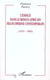 L'ESPACE DANS LE ROMAN AFRICAIN FRANCOPHONE CONTEMPORAIN (1970-1990)
