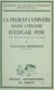 La peur et l'univers dans l'œuvre d'Edgar Poe - Une métaphysique de la peur