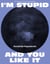 I'm stupid and you like it - Dem Patriarchat einen Headbutt geben