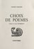 Choix de poèmes