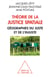 Théorie de la justice spatiale - Géographies du juste et de l'injuste