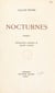 Nocturnes - Lithographies originales d'André Hofer