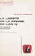 La liberté de la presse en l'an IV - Les journaux républicains