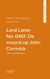 Lord Lister No. 0461: De moord op John Cormick