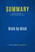 Summary: Brick by Brick - Review and Analysis of Robertson and Breen's Book