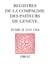 Registres de la Compagnie des pasteurs de Genève au temps de Calvin - Tome II, 1553-1564 : Accusation et procès de Michel Servet