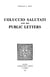 Coluccio Salutati and his Public Letters