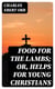 Food for the Lambs; or, Helps for Young Christians