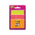 Notes Super Sticky Post-it® couleurs sur carte - 3 blocs de 45 feuilles