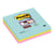 Notes Super Sticky Post-it® Grands Formats couleurs Miami 101 x 101 mm - 3 blocs