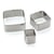 3 EMPORTE PIECES METAL CARRES 3 EMPORTE PIECES METAL CARRES