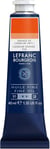 Tube 40 ml de peinture à l'huile Lefranc Bourgeois - Orange de cadmium Imitation - Fine