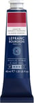 Tube 40 ml de peinture à l'huile Lefranc Bourgeois - Laque de garance cramoisie - Fine