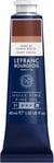 Tube 40 ml de peinture à l'huile Lefranc Bourgeois - Terre de sienne brûlée - Fine