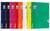 1 cahier polypro - Format A4 21 x 29.7 cm - Openflex - Oxford - 96 pages petits carreaux, marge - Coloris assortis