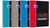 1 cahier polypro à spirales - Format A4 21 x 29.7 cm - Organiserbook - Oxford - 160 pages lignées - Coloris assortis
