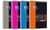 1 bloc-notes polypro - Format A4 21 x 29.7 cm - Easynotes - Oxford - 160 pages grands carreaux - Coloris assortis