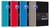Cahier polypro à spirales - Format A4 21 x 29.7 cm - Multinotes - Oxford - 160 pages petits carreaux - Coloris assortis