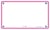 80 flashcards - 7,5 x 12,5 cm - Flash 2.0 Oxford - Uni blanc - cadre fuchsia