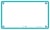 80 flashcards - 7,5 x 12,5 cm - Flash 2.0 Oxford - Uni blanc - cadre menthe