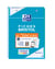 Oxford Bristol 2.0 - Feuilles de bloc - A5 - 30 feuilles - petits carreaux - bleu (pack de 2)