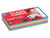 Pack de 4 Oxford FLASH 2.0 -Fiche d'index - A7 - 125 x 75 mm - 32 feuilles - blanc - ligné