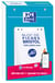 Bloc de 60 fiches bristol - 12,5 x 20 cm - Blanc