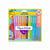 Lot de 12 feutres pointe moyenne - Paper Mate - Couleurs assorties - Flair senteur 