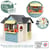 Maison de Jardin Smoby Life – Chef House cuisine & marchande – Anti‑UV – 132 x 124 x 135 cm