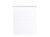 Bloc-notes Rhodia - Blanc - 7,4 x 10,5 cm - 160 pages lignées
