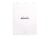 Bloc-notes - Format A4 21 x 29.7 cm - Rhodia - 160 pages petits carreaux - Blanc